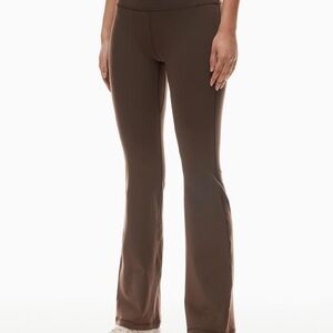 TNA Action Brown Flare Leggings